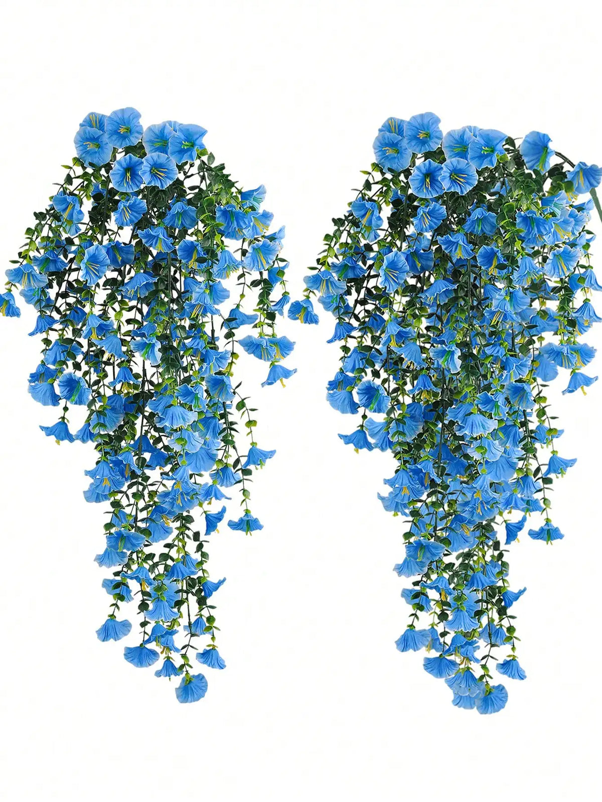 1/2/4pcs Artificial Eucalyptus Silk Flower Vine, UV-Resistant Greenery For Outdoor Hanging, Suitable For Anniversary, Graduation, Wedding, Party, Home, Office, Porch, Garden, Wall Decor In Spring & Summer