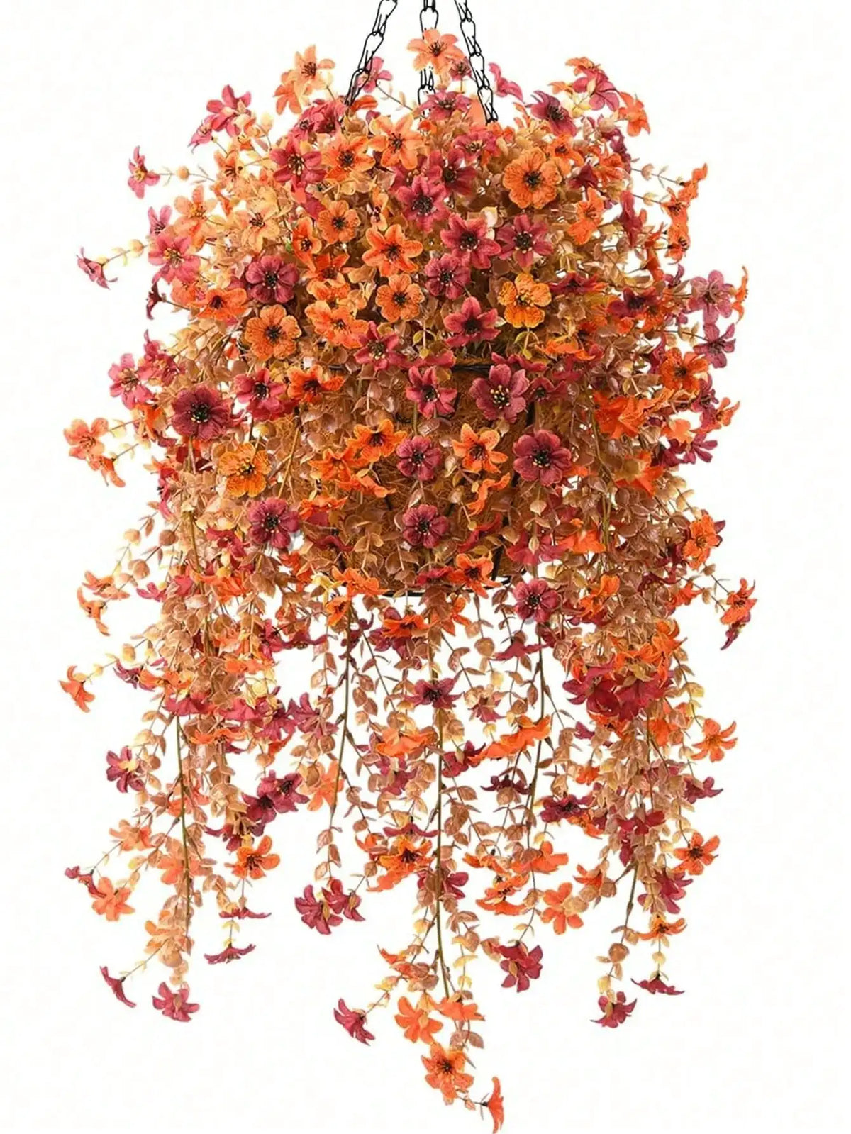 1/2/4pcs Artificial Eucalyptus Silk Flower Vine, UV-Resistant Greenery For Outdoor Hanging, Suitable For Anniversary, Graduation, Wedding, Party, Home, Office, Porch, Garden, Wall Decor In Spring & Summer